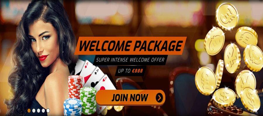 Casino Intense welcome bonus