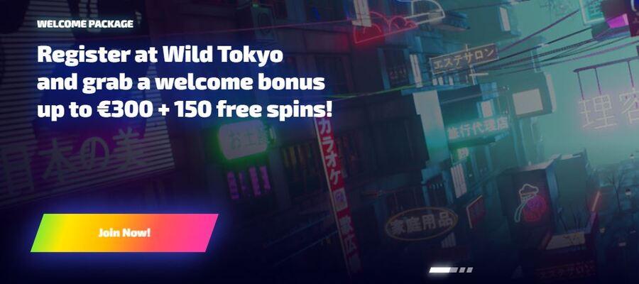 wild tokyo casino welcome bonus