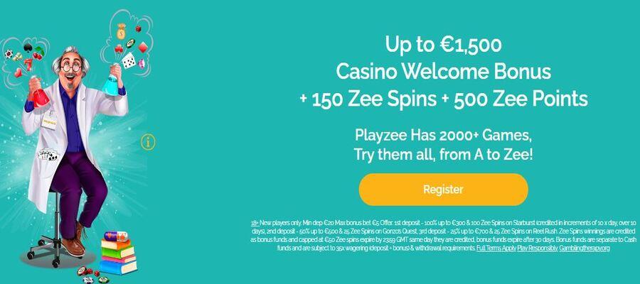 playzee casino bonus