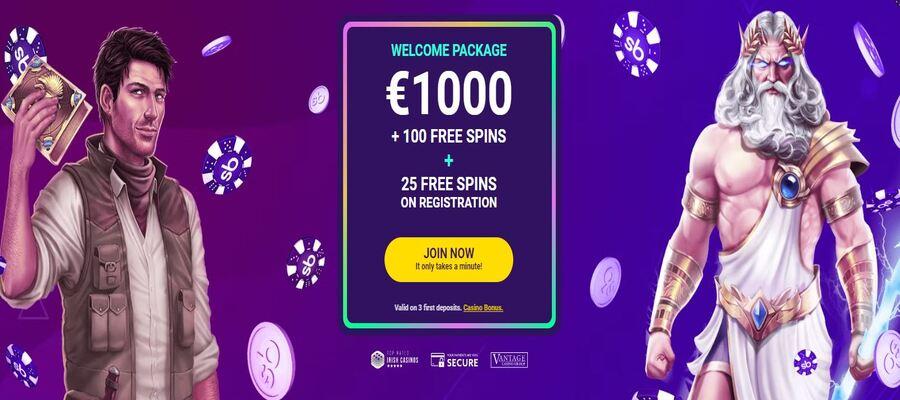 slotbox casino welcome package