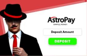 Make an AstroPay casino deposit